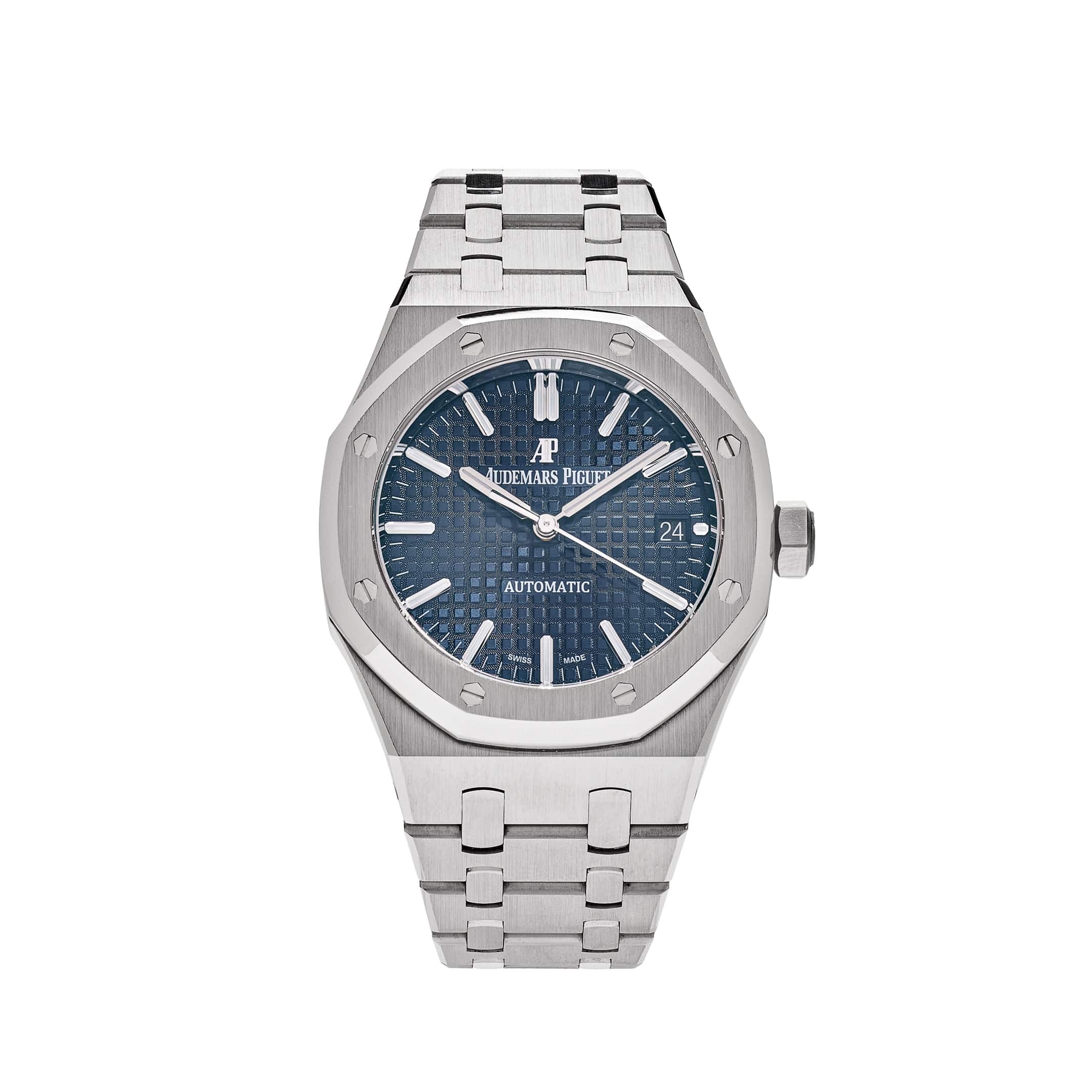 Audemars Piguet Royal Oak 15450ST Stainless Steel Blue Dial