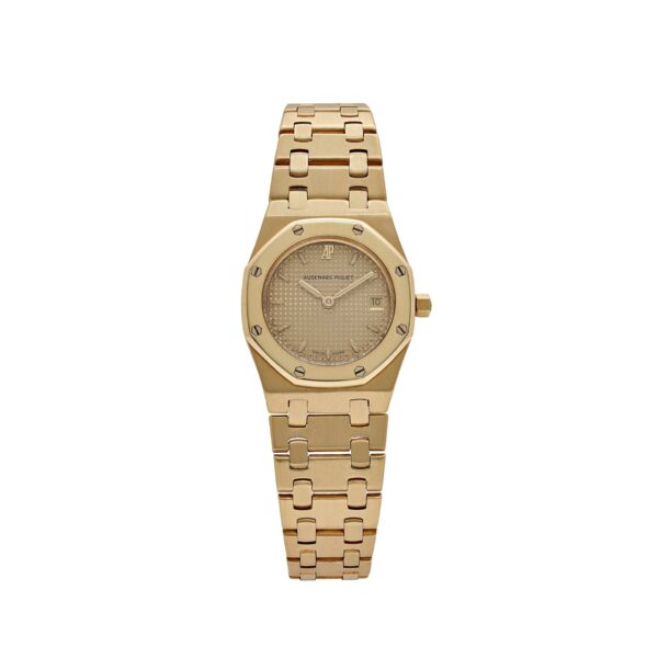 Audemars Piguet Royal Oak Vintage 'Ladies' Yellow Gold Champagne Dial