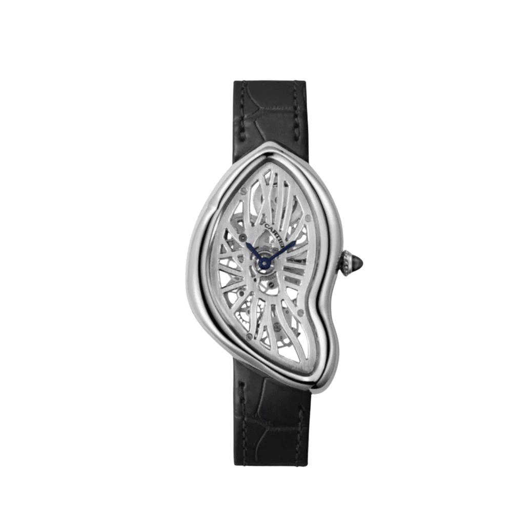Cartier Crash W7200001 Platinum Skeleton Limited Edition