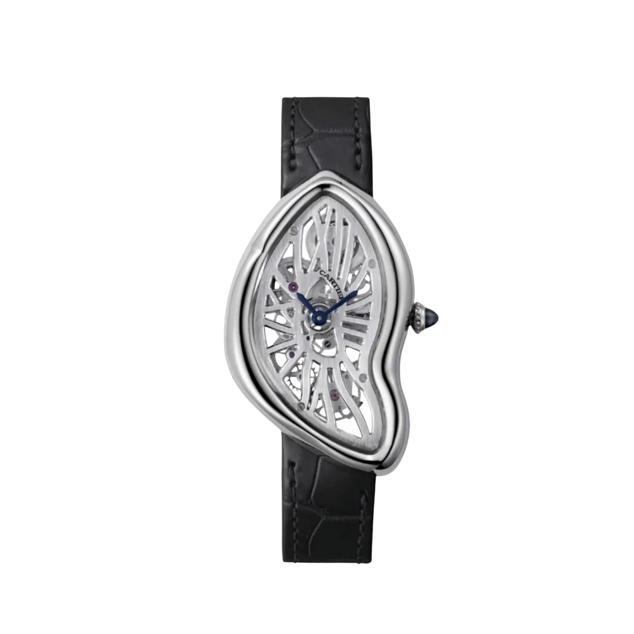 Cartier Crash W7200001 Platinum Skeleton Limited Edition