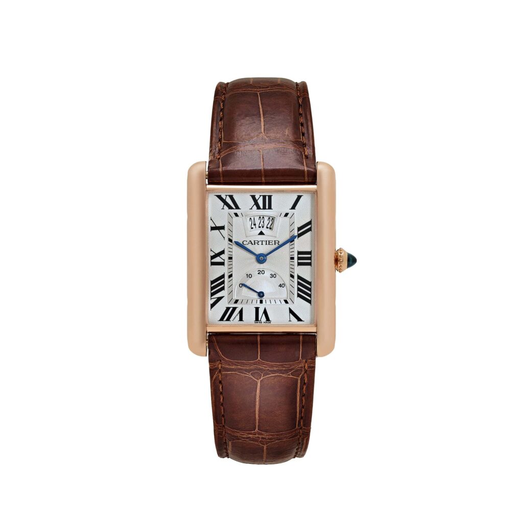 Cartier Tank Louis XL W1560003 Rose Gold White Dial