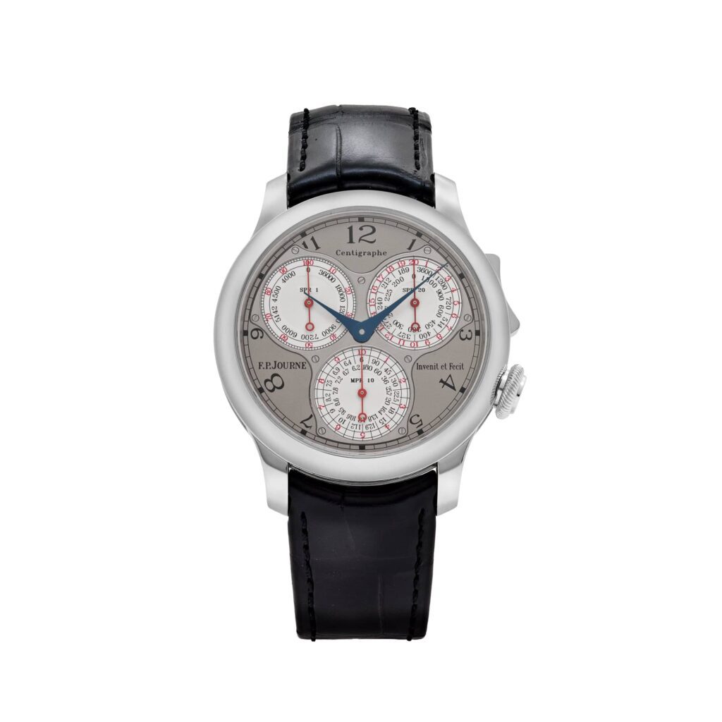 F.P.Journe Centigraphe Souverain Ref. CT Platinum Grey Dial