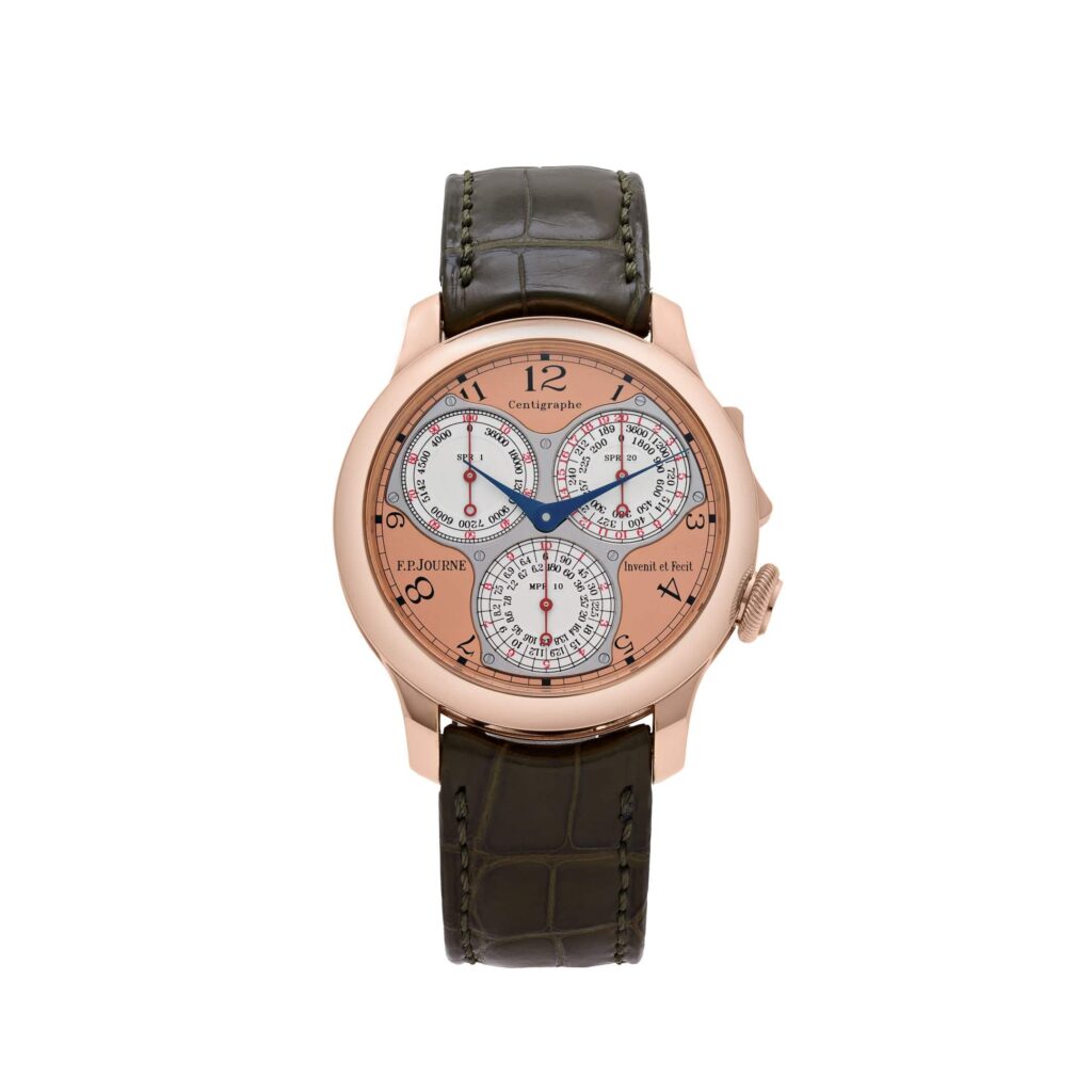 F.P.Journe Centigraphe Souverain Ref. CT Rose Gold Salmon Dial