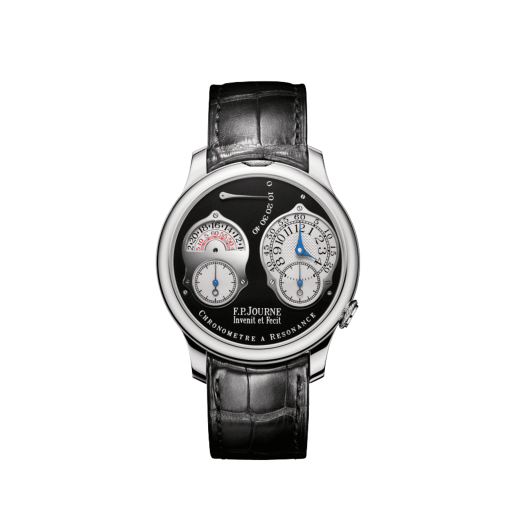 F.P.Journe Chronomètre À Résonance Ref. RT Black Label Parking Meter Platinum Black Dial