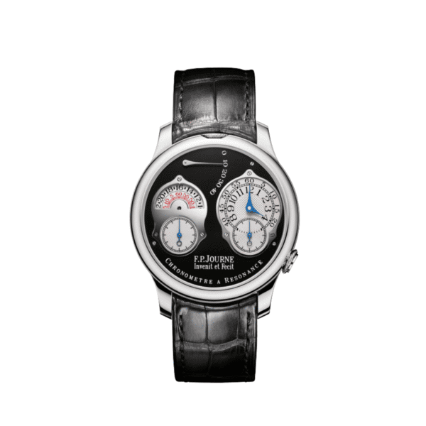 F.P.Journe Chronomètre À Résonance Ref. RT Black Label Parking Meter Platinum Black Dial