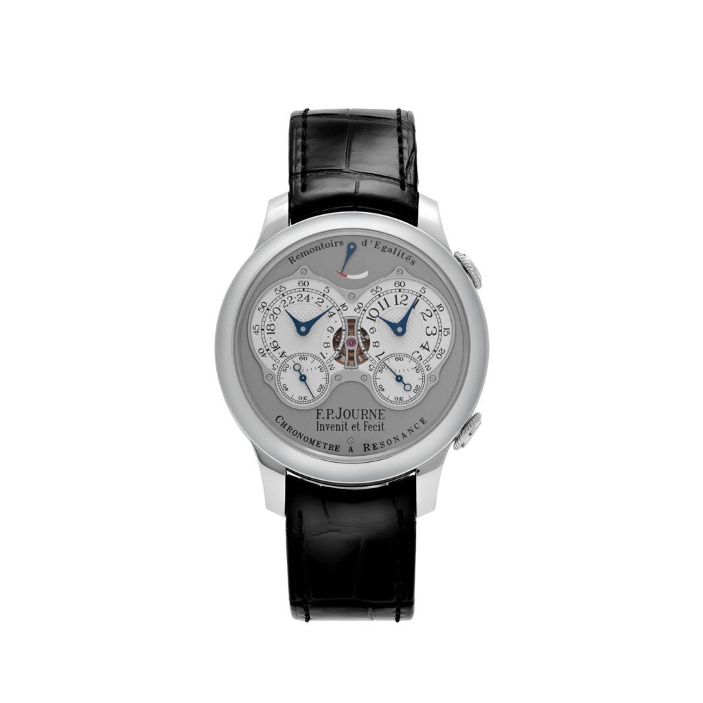 F.P.Journe Chronomètre À Résonance Ref. RQ Platinum Grey Dial