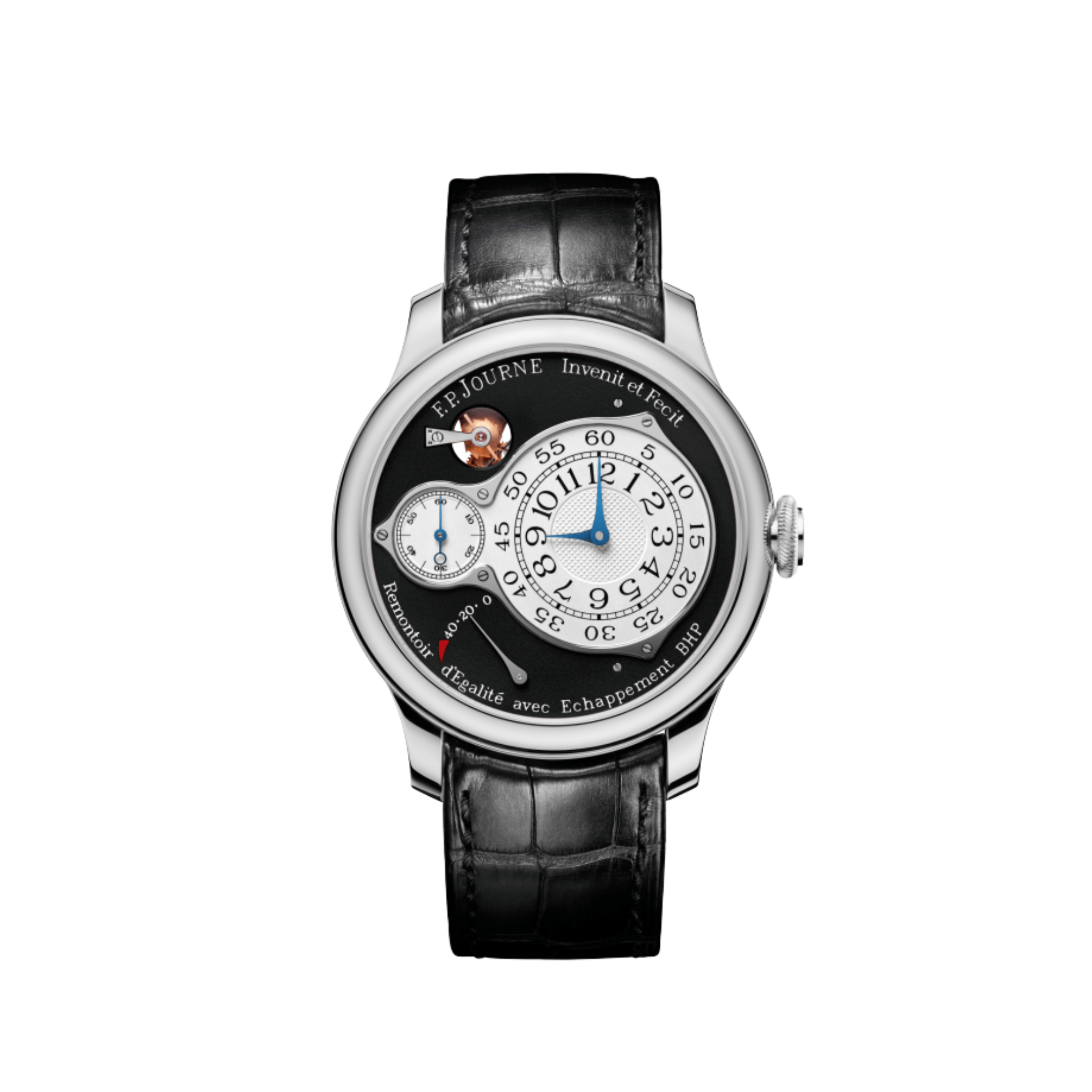 F.P.Journe Chronomètre Optimum Ref. CO Black Label Platinum Black Dial
