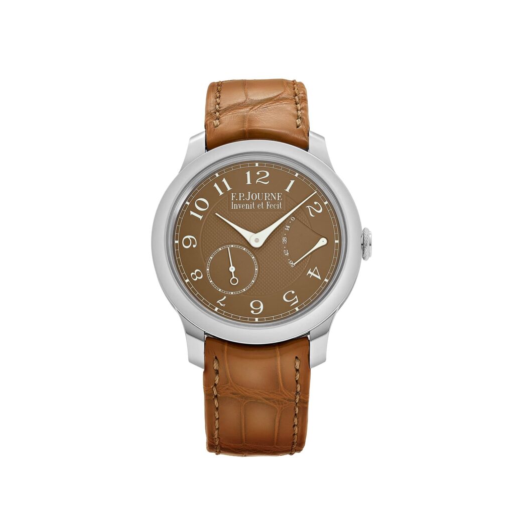 F.P.Journe Chronomètre Souverain Ref. CS Platinum ‘Havana’ Brown Dial