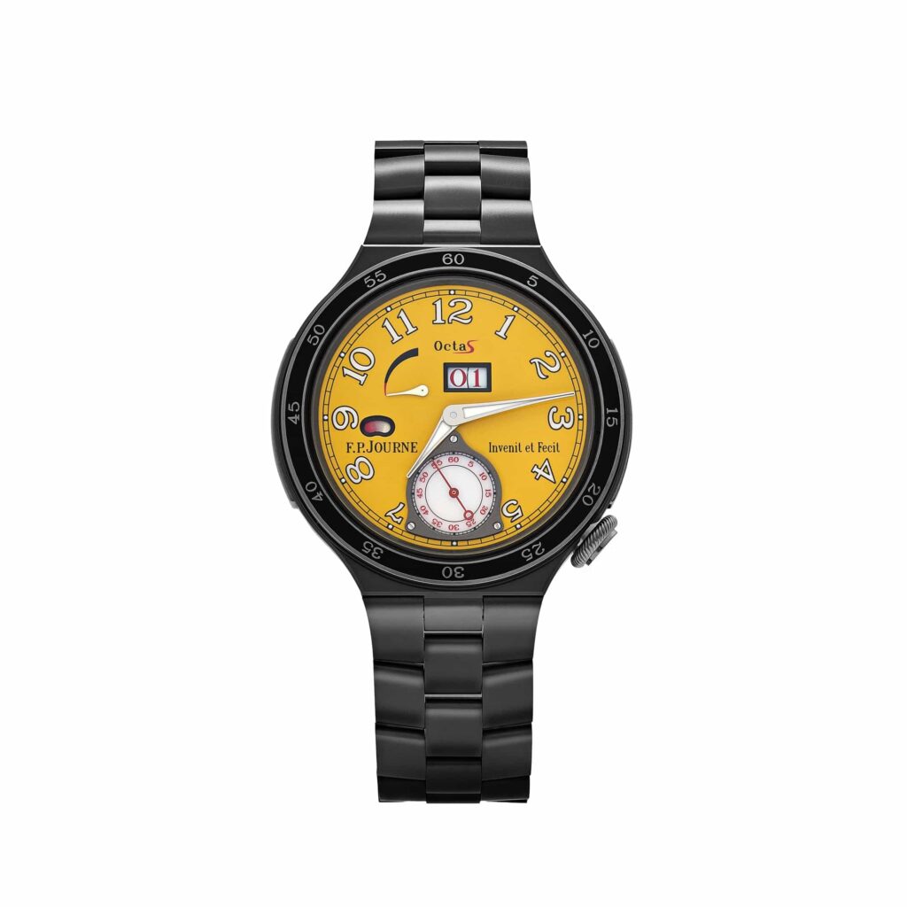 F.P.Journe Linesport Octa Sport Automatique Réserve Ref. ARS2 Titanium Yellow Dial