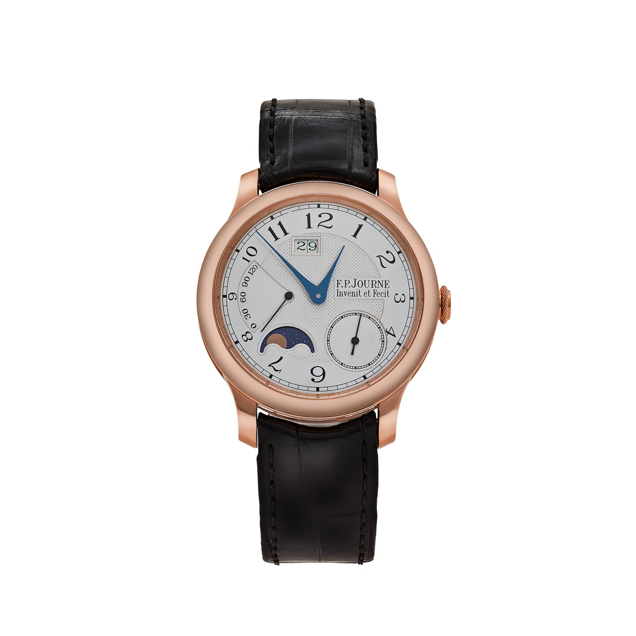 F.P.Journe Octa Automatique Lune Ref. AL Rose Gold White Dial