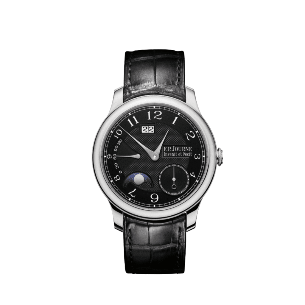 F.P.Journe Octa Automatique Lune Ref. AL Black Label Platinum Black Dial