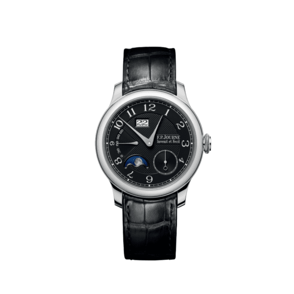 F.P.Journe Octa Automatique Lune Ref. AL2 Black Label Platinum Black Dial