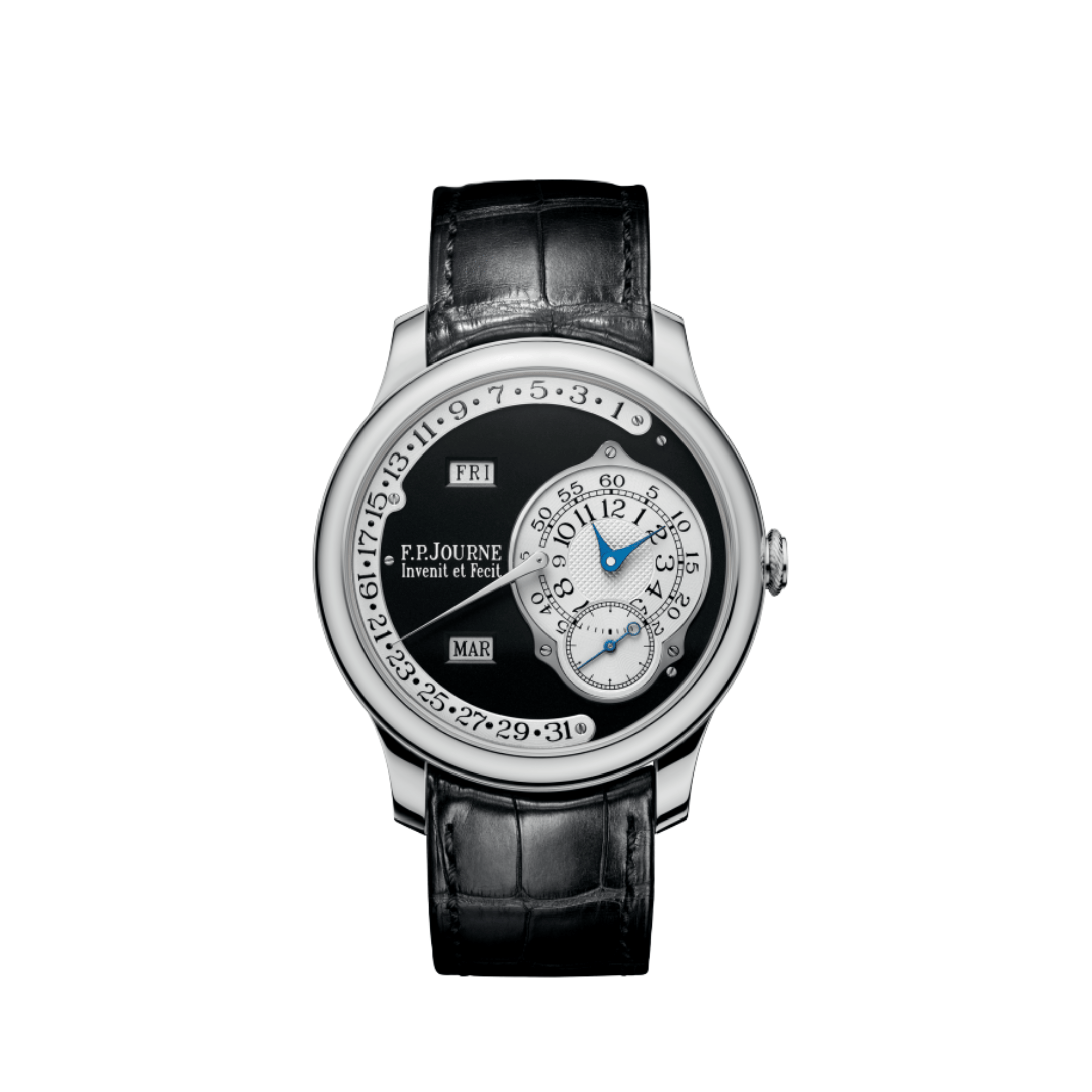 F.P.Journe Octa Calendrier Ref. Q Black Label Platinum Black Dial
