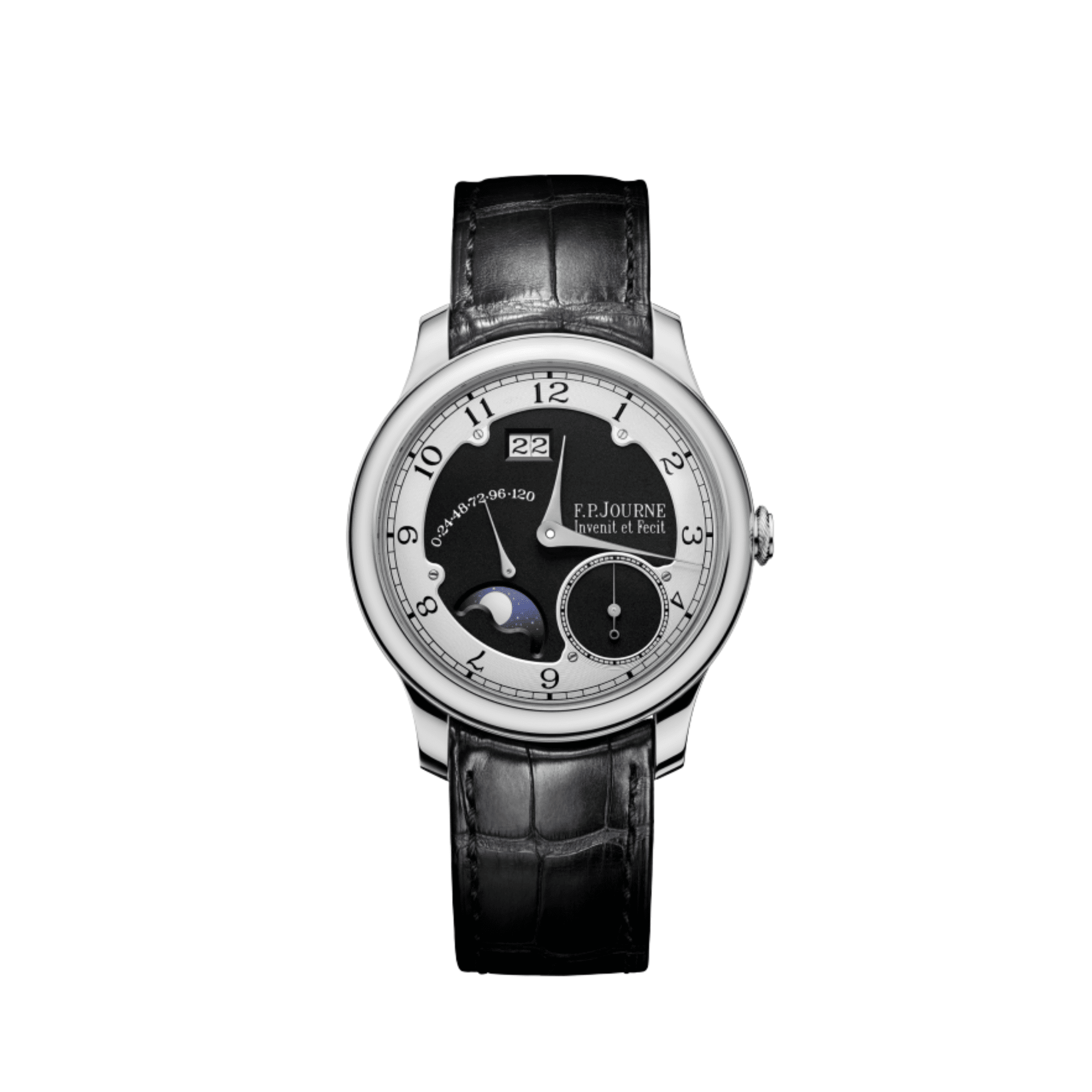 F.P.Journe Octa Divine Ref. D Black Label Platinum Black Dial