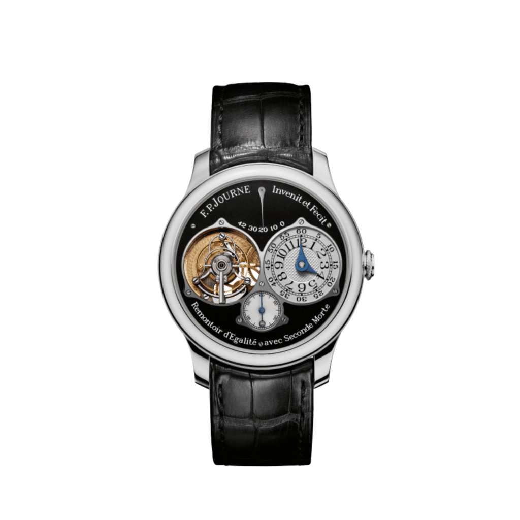 F.P.Journe Tourbillon Souverain Ref. TN Black Label Platinum Black Dial