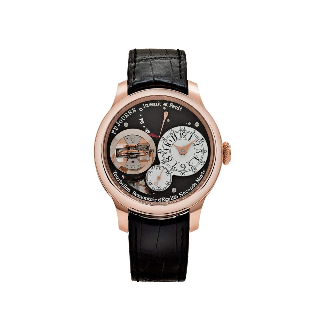 F.P.Journe Tourbillon Souverain Vertical Ref. TV Rose Gold Black Dial Boutique Edition