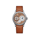 F.P.Journe Tourbillon Souverain Vertical Ref. TV Platinum Salmon Dial