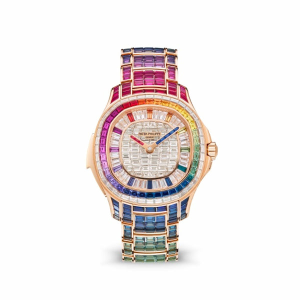 Patek Philippe Aquanaut 5260/1455R-001 'Haute Joaillerie' Rainbow Gemstones And Diamonds