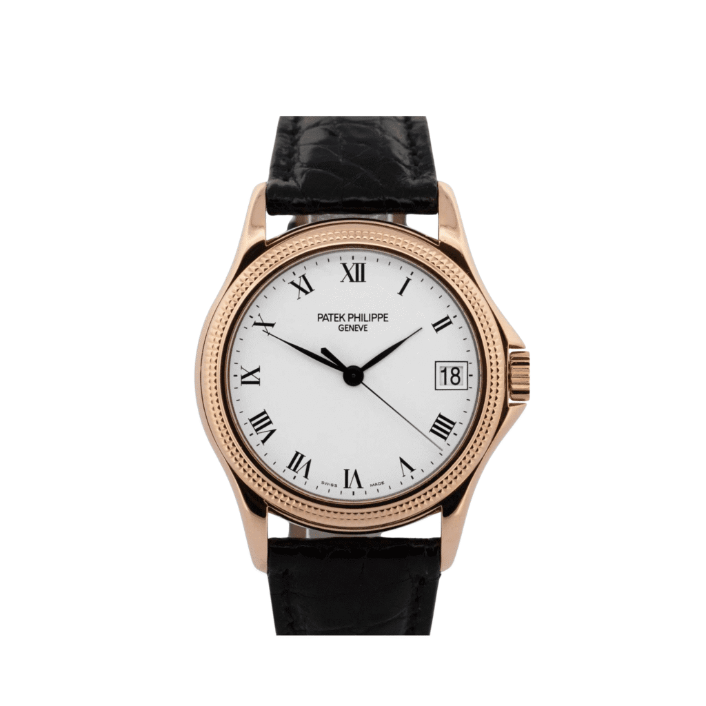 Patek Philippe Calatrava 5117R Rose Gold White Roman Numerals Dial