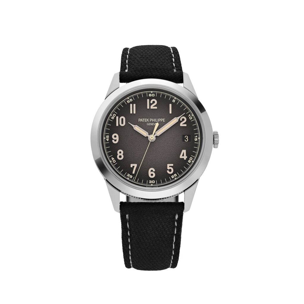 Patek Philippe Calatrava 5226G-001 White Gold Charcoal Dial Date