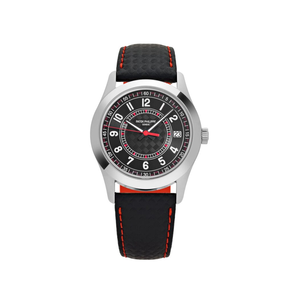 Patek Philippe Calatrava 6007G-010 White Gold Red Accents