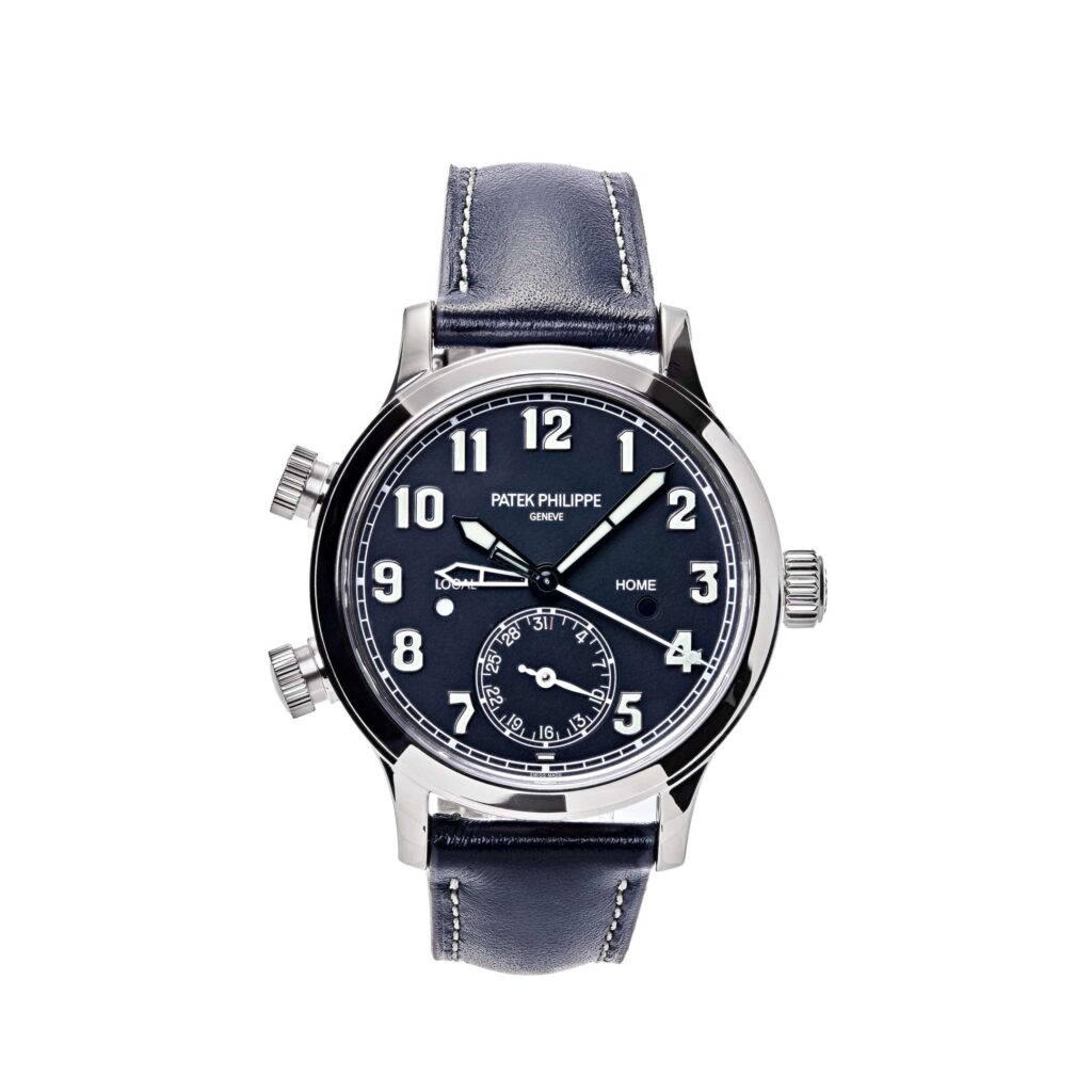 Patek Philippe Calatrava 7234G-001 ‘Pilot’ Travel Time White Gold