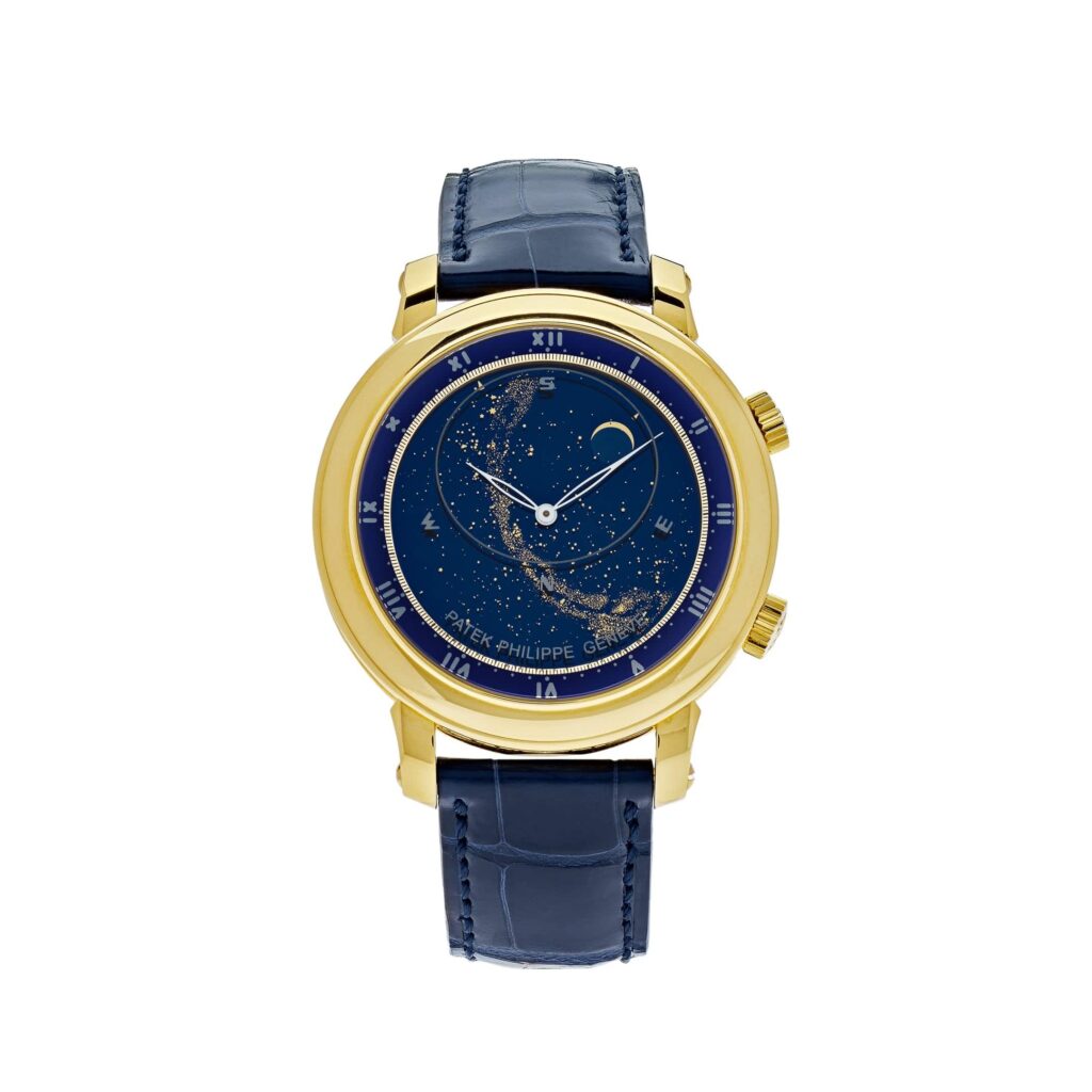 Patek Philippe Celestial Grand Complications 5102J-001 Sky Chart Yellow Gold Blue Dial