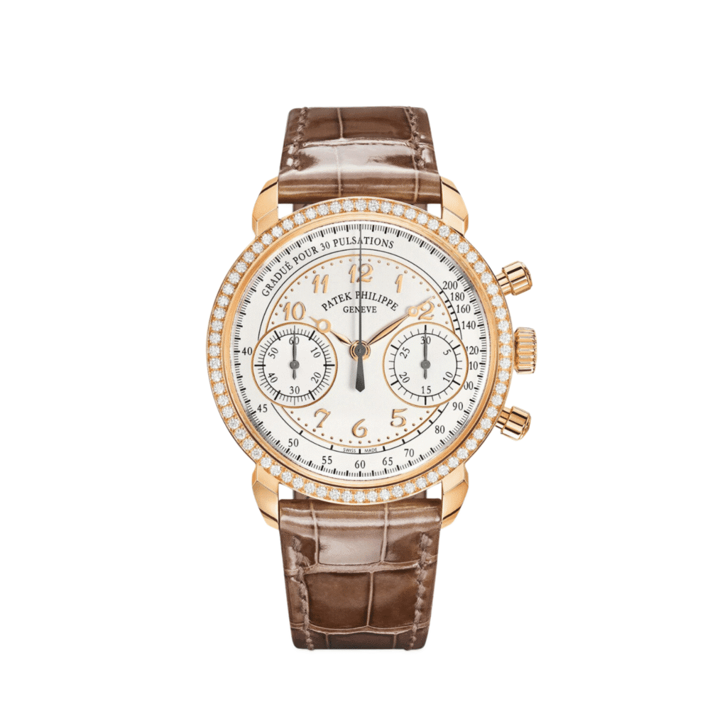 Patek Philippe Chronograph 7150/250R-001 Rose Gold Silver Dial