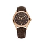 Patek Philippe Complications 4946R-001 Annual Calendar Moon Phases Rose Gold Chestnut Satin Dial