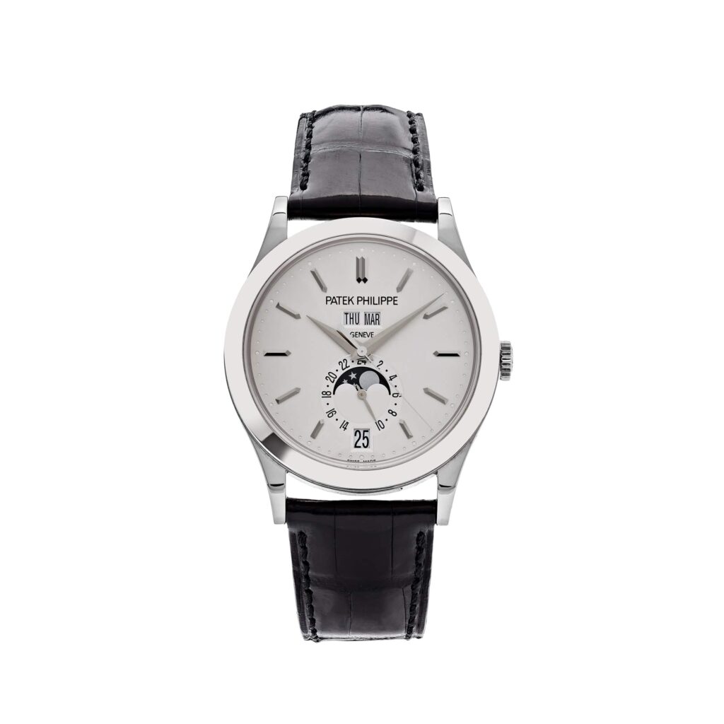 Patek Philippe Complications 5396G-011 Annual Calendar Moon Phases White Gold