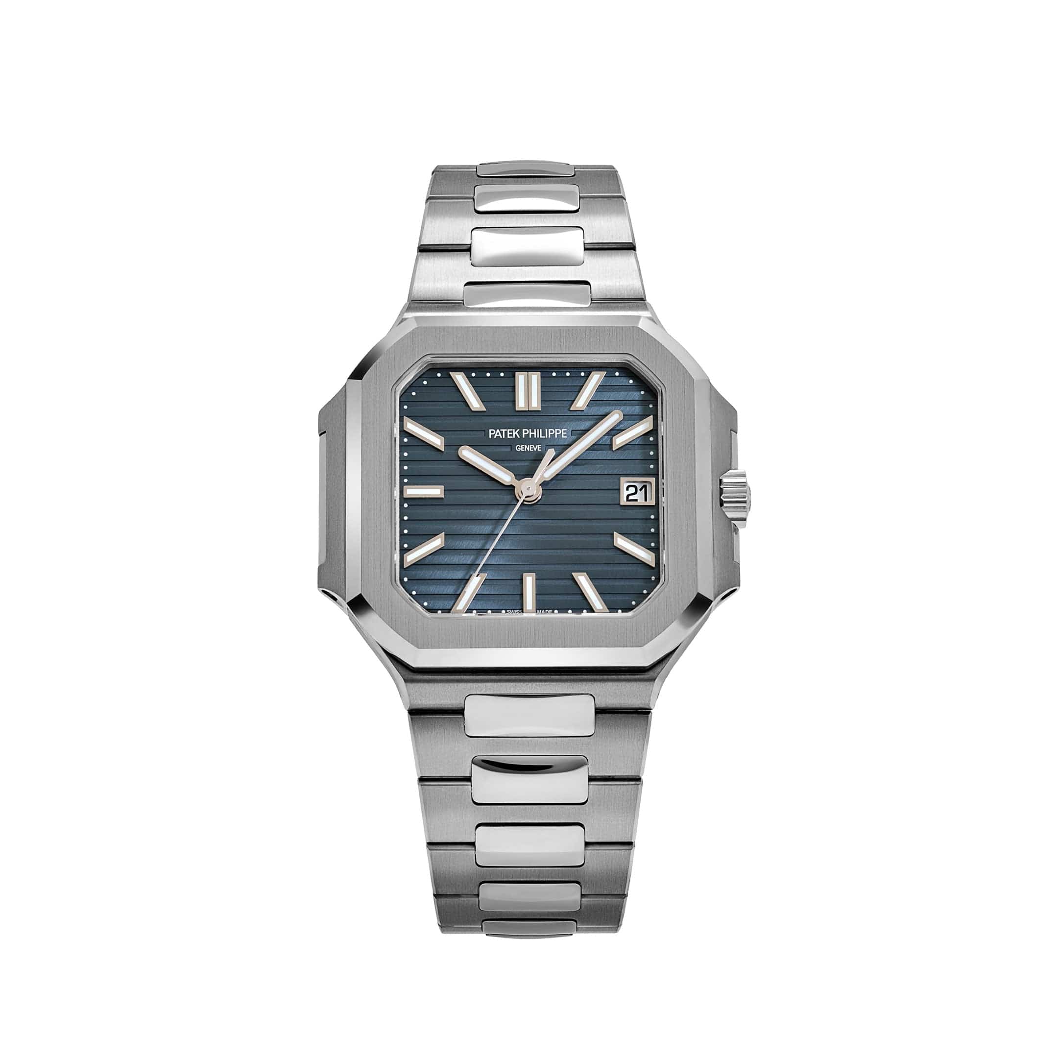 Patek Philippe Cubitus 7128/1G-001 White Gold Blue Dial