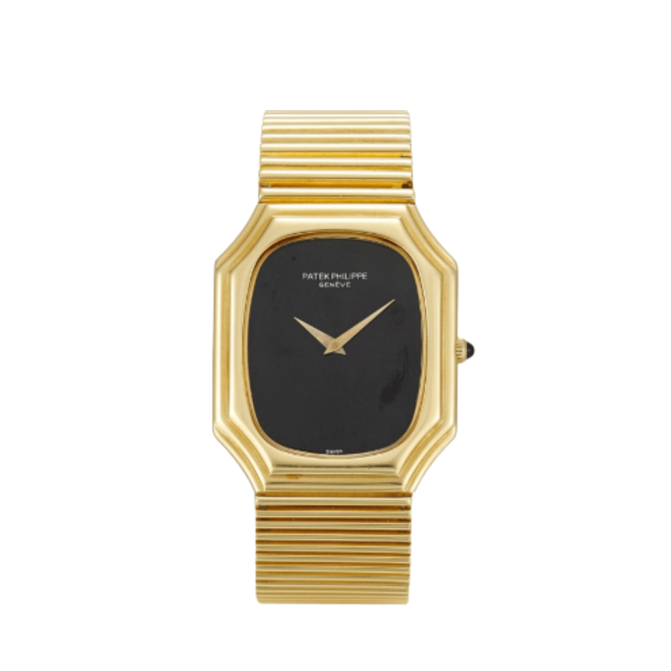 Patek Philippe Gondolo 3729/1J Yellow Gold Black Onyx Dial