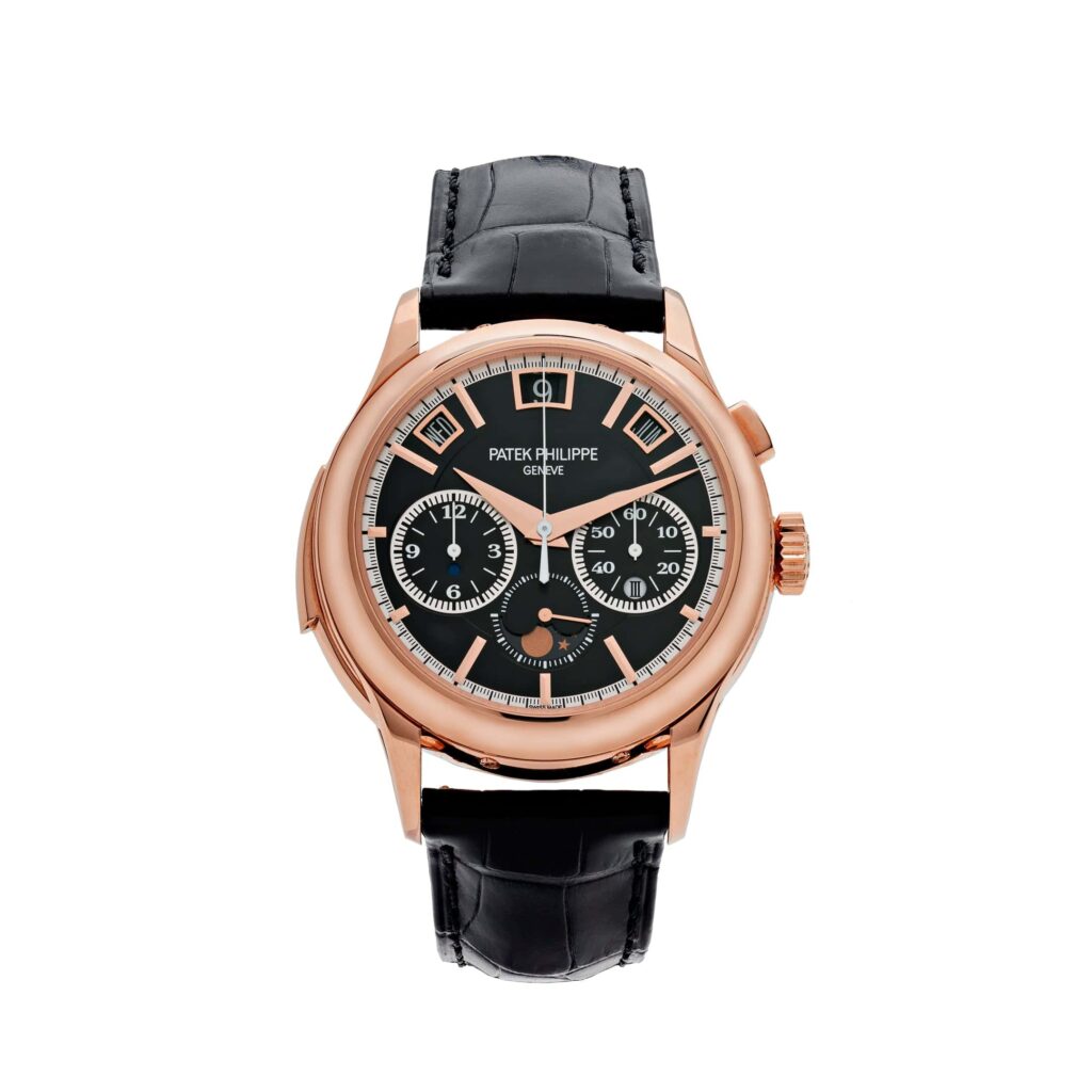 Patek Philippe Grand Complications 5208R-001 Minute Repeater Perpetual Calendar Rose Gold Black Dial