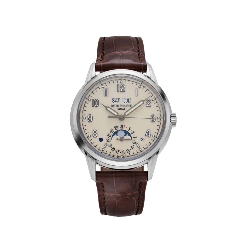 Patek Philippe Grand Complications 5320G-001 Perpetual Calendar White Gold Ivory Dial