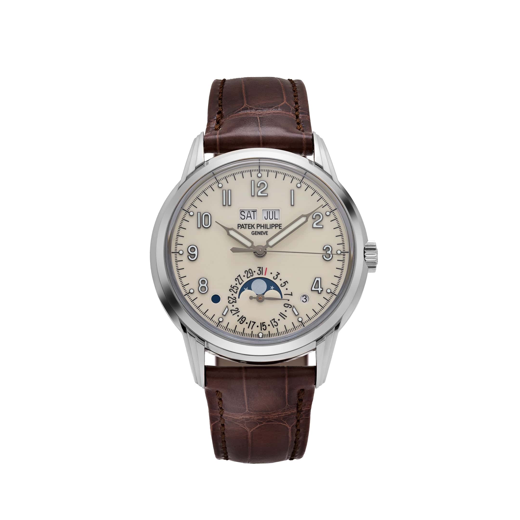 Patek Philippe Grand Complications 5320G-001 Perpetual Calendar White Gold Ivory Dial