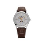 Patek Philippe Grand Complications 5496P-015 Perpetual Calendar Moon Phases Platinum Silver Dial