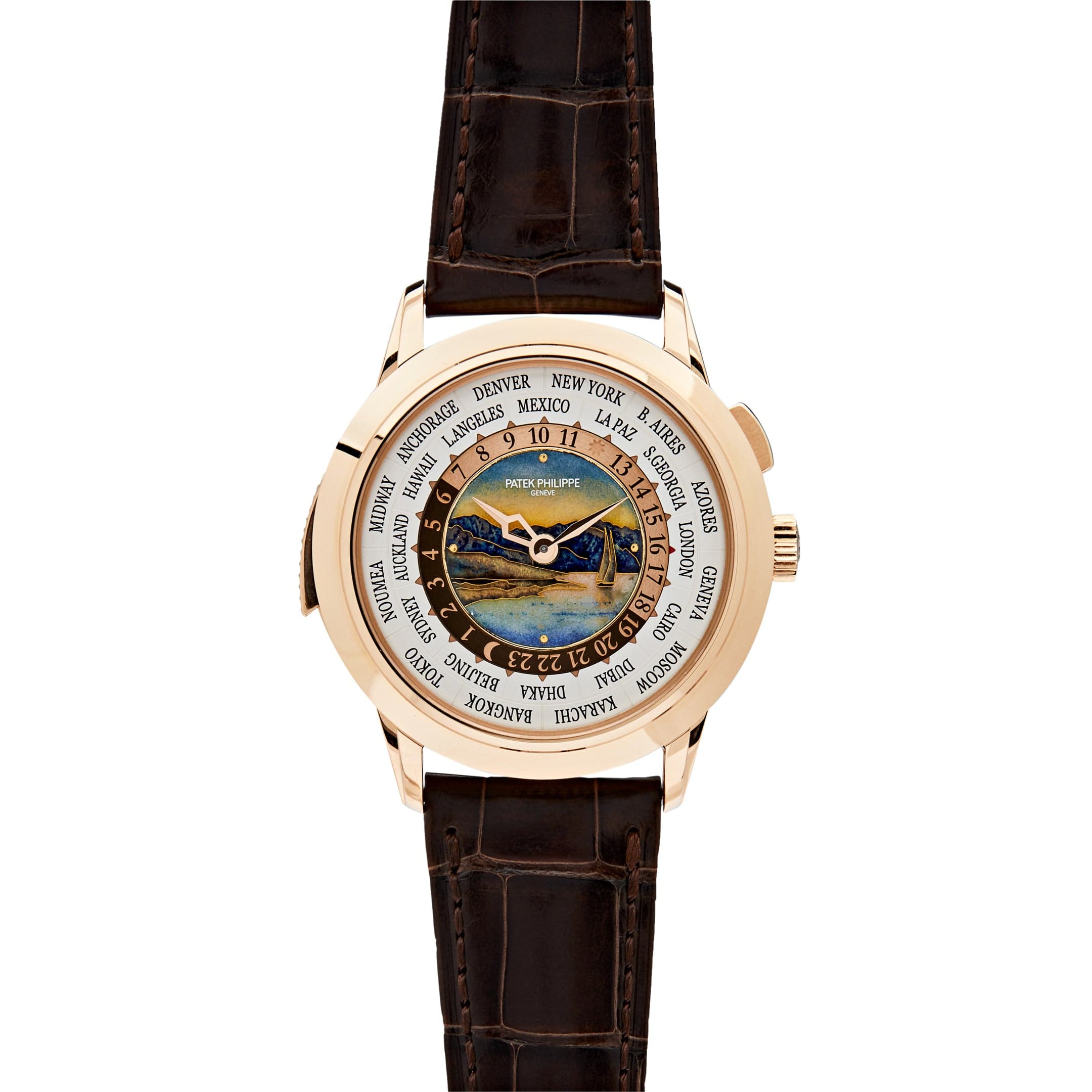 Patek Philippe Grand Complications 5531R-012 Minute Repeater World Time Rose Gold