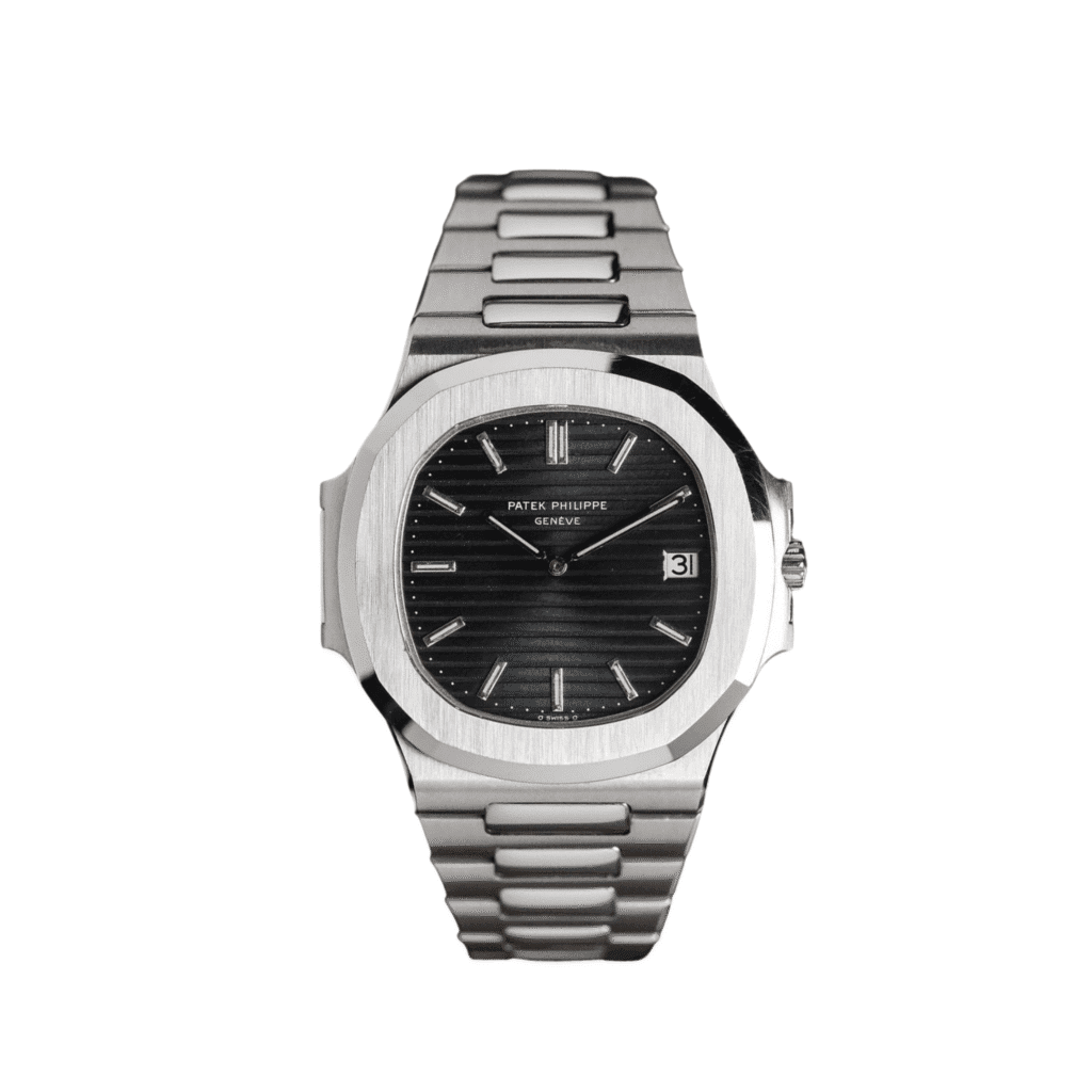 Patek Philippe Nautilus 3700/11 Vintage Stainless Steel Black Dial