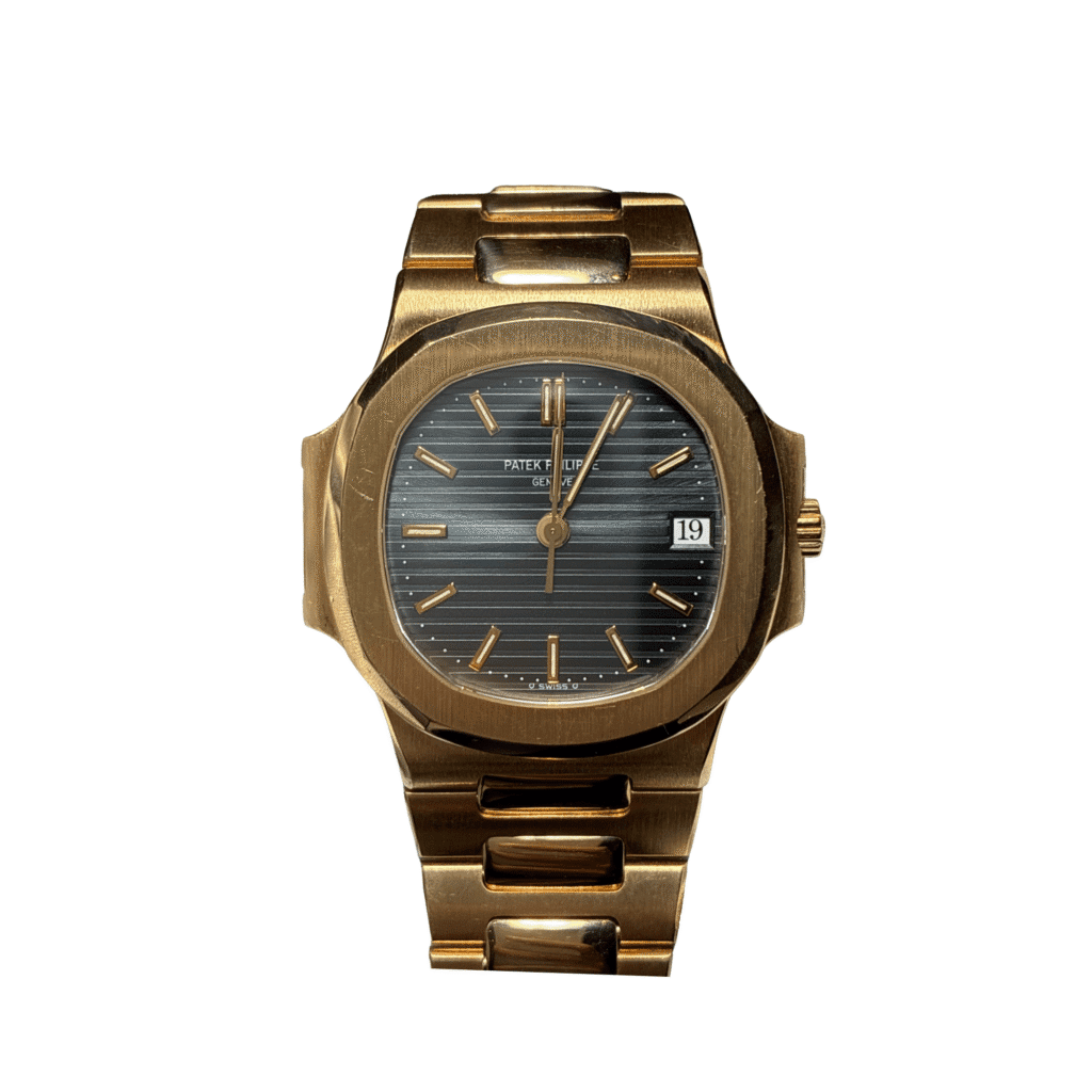 Patek Philippe Nautilus 3800/1 Yellow Gold Blue Dial