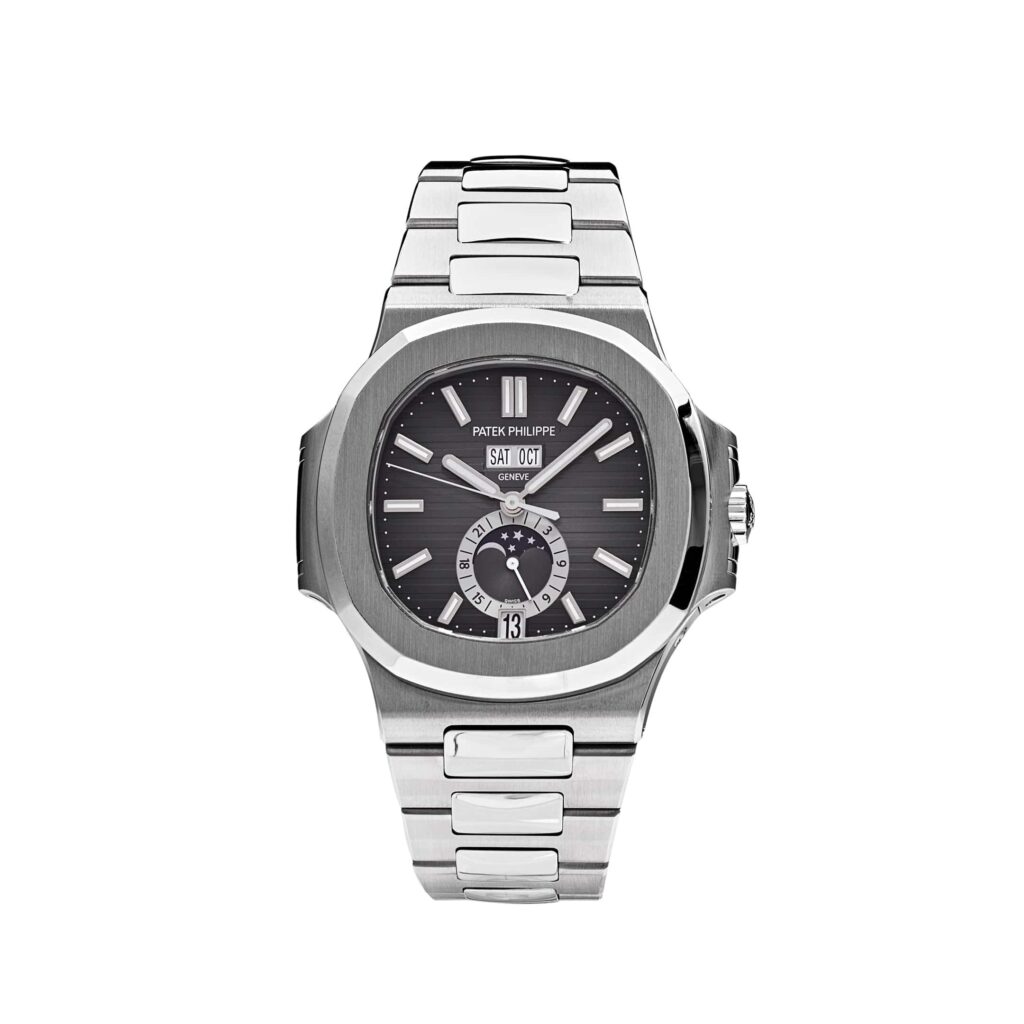 Patek Philippe Nautilus 5726/1A-001 Annual Calendar Moon Phases Stainless Steel