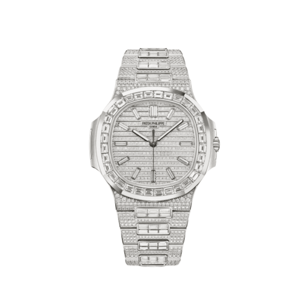 Patek Philippe Nautilus 5811/1460G-001 White Gold Full Diamond