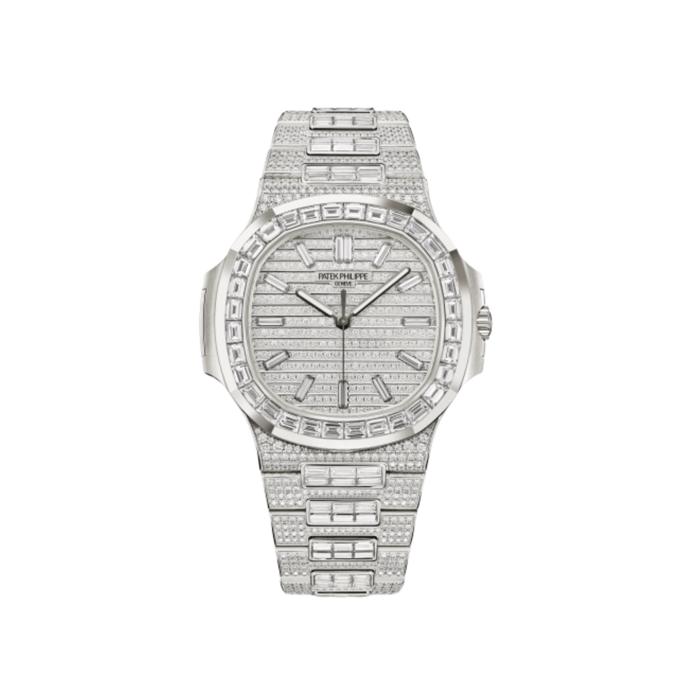 Patek Philippe Nautilus 5811/1460G-001 White Gold Full Diamond