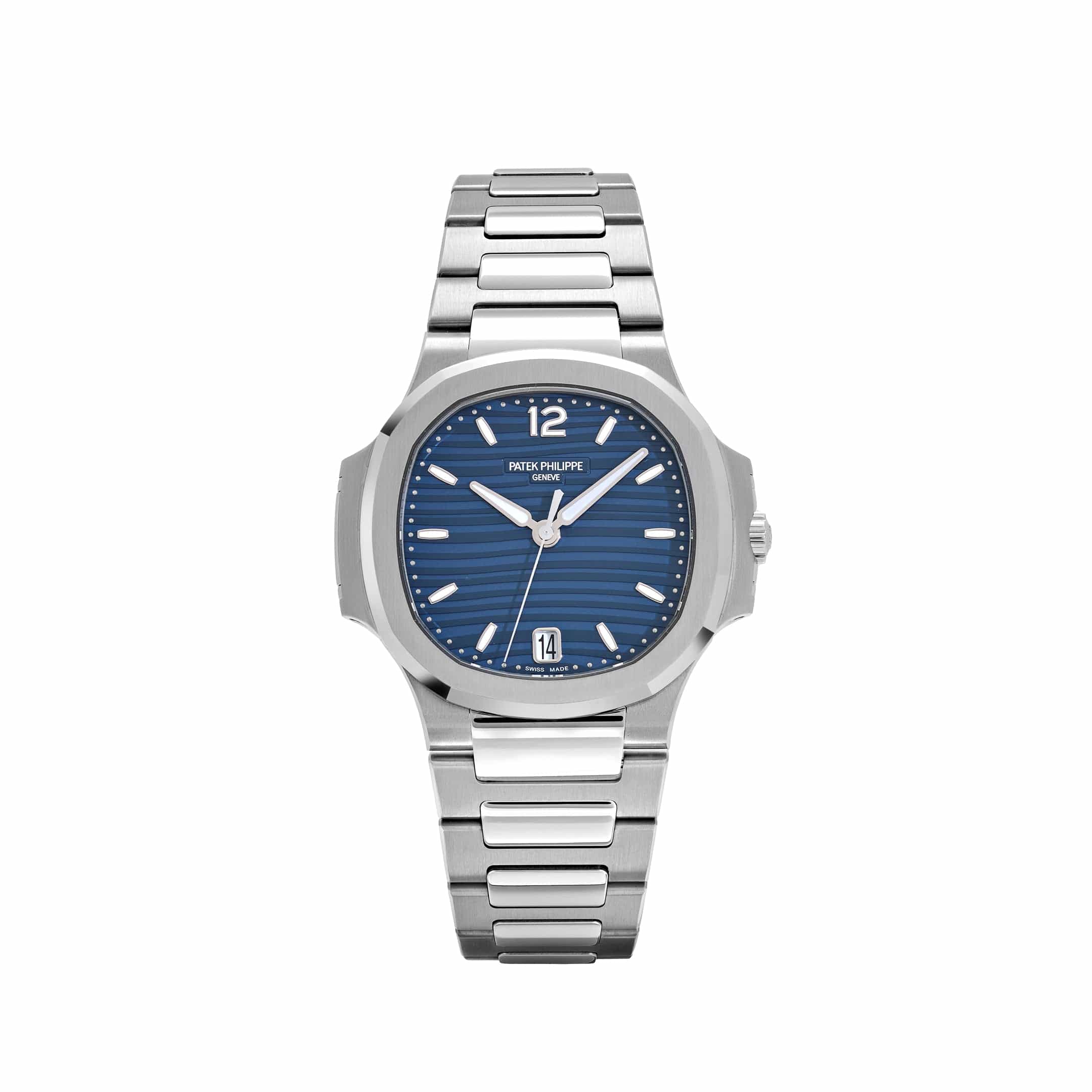 Patek Philippe Nautilus 7118/1A-001 'Ladies' Stainless Steel Blue Dial