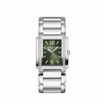 Patek Philippe Twenty-4 4910/1200A-011 'Ladies' Stainless Steel Green Diamond Dial Quartz