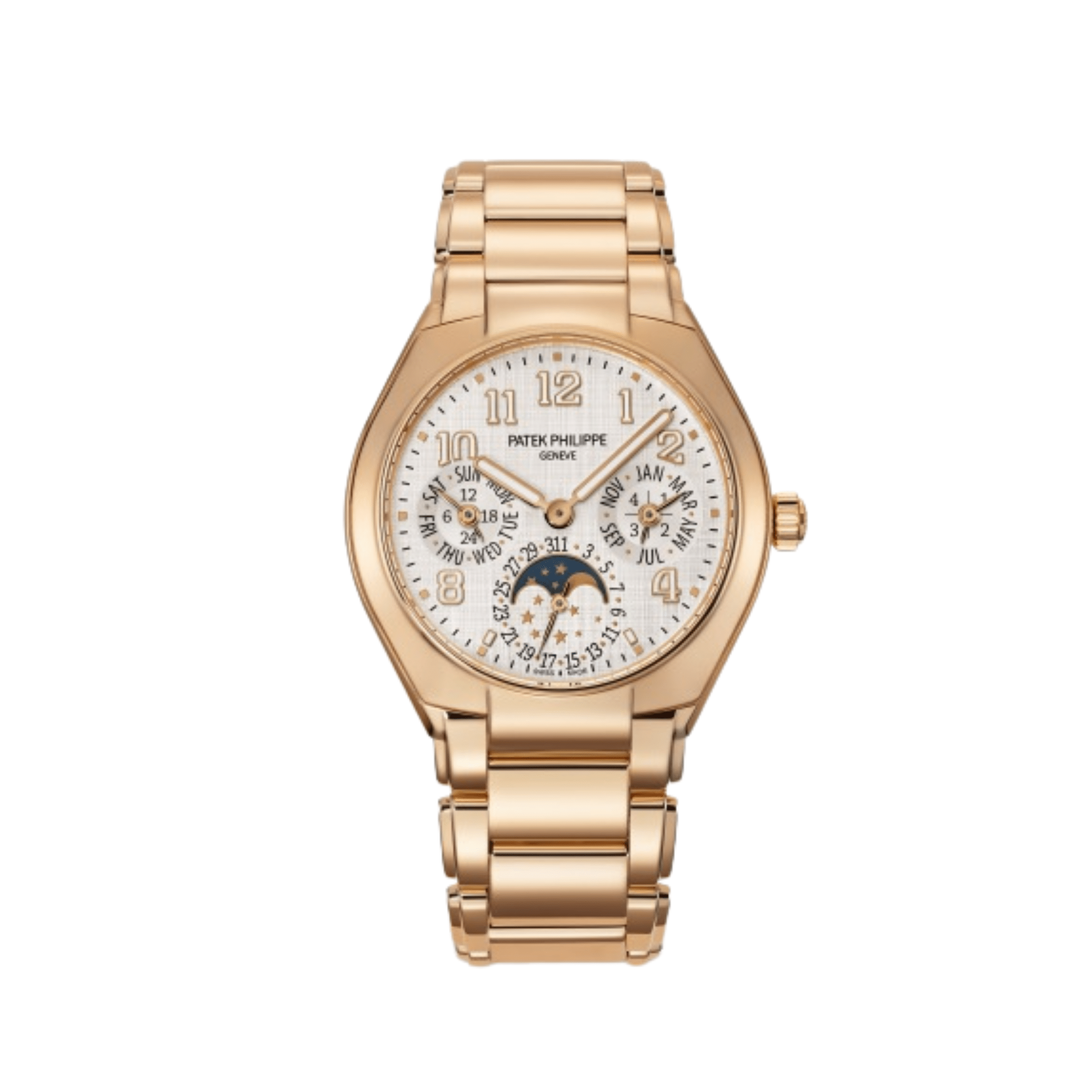 Patek Philippe Twenty-4 7340/1R-001 Rose Gold Silver Dial