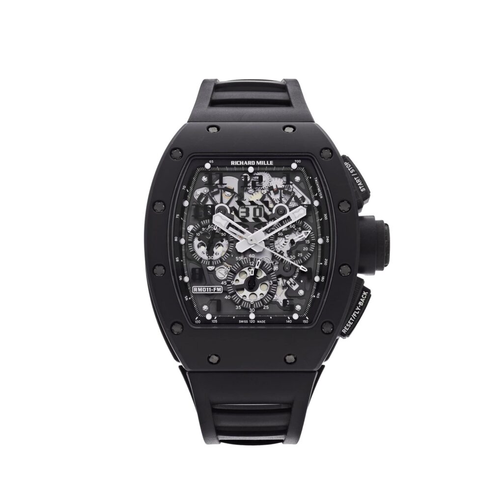 Richard Mille RM 011 ‘Black Phantom’ Flyback Chronograph Carbon Limited Edition Of 50