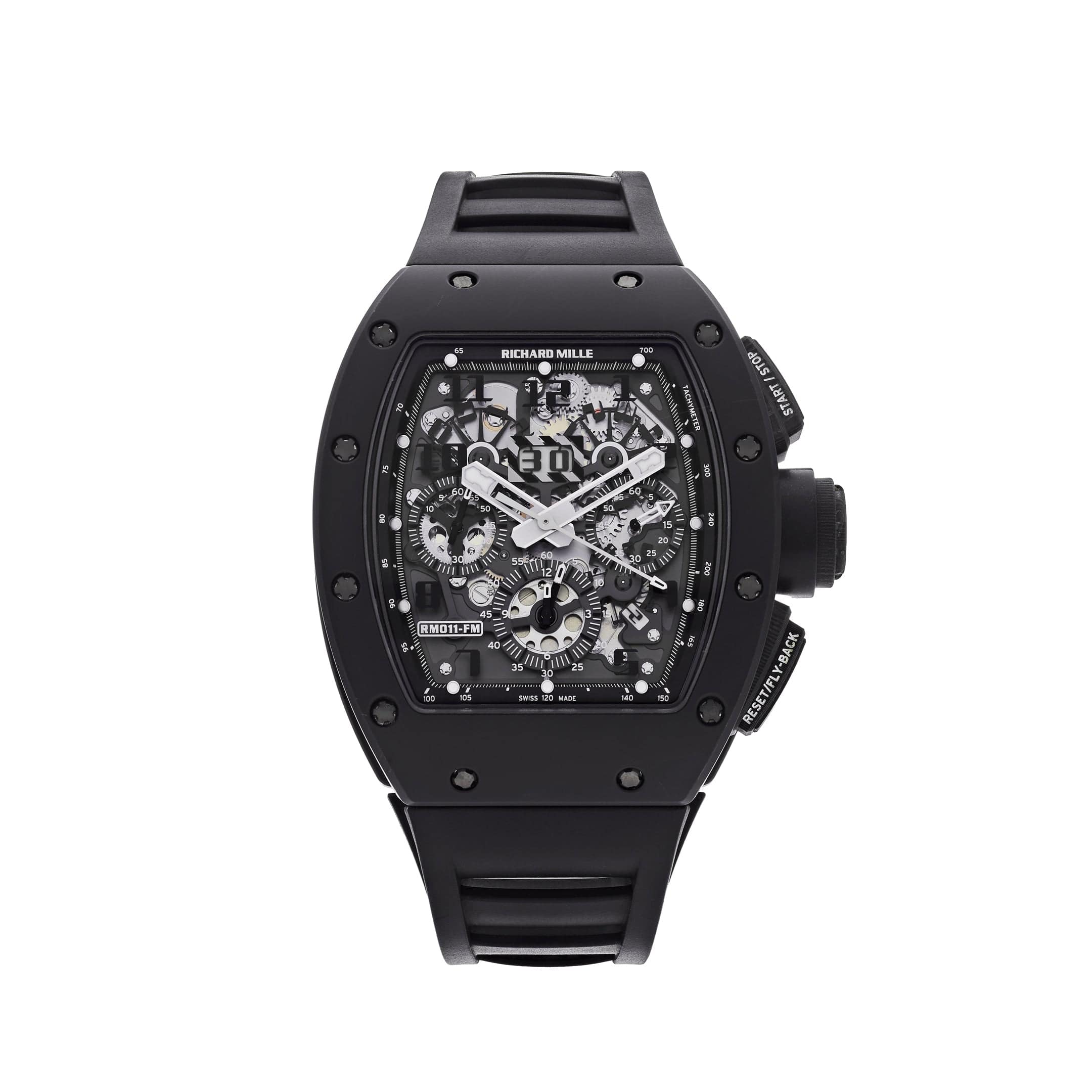 Richard Mille RM 011 'Black Phantom' Flyback Chronograph Carbon Limited Edition Of 50