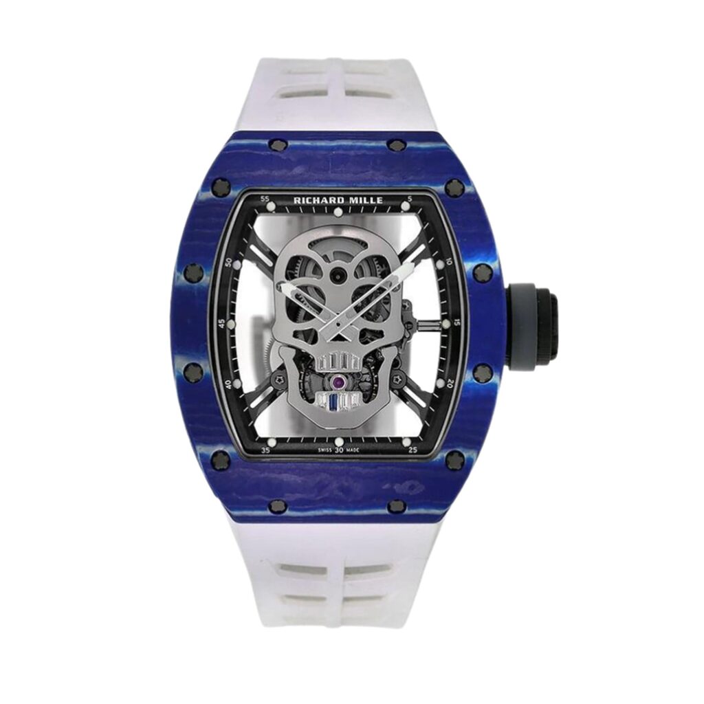 Richard Mille RM 52-01 ‘Skull’ Blue Quartz TPT Limited Edition Of 10