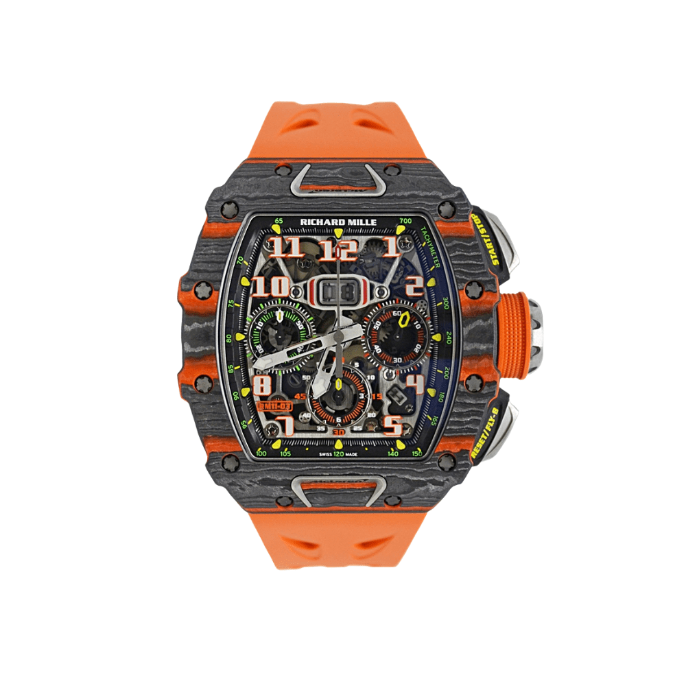 Richard Mille RM 11-03 'McLaren' Carbon Orange Quartz TPT Limited Edition Of 500