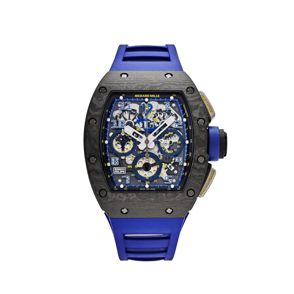 Richard Mille RM 011 Automatic Flyback Chronograph Felipe Massa 10th Anniversary Carbon TPT Titanium Limited Edition Of 100